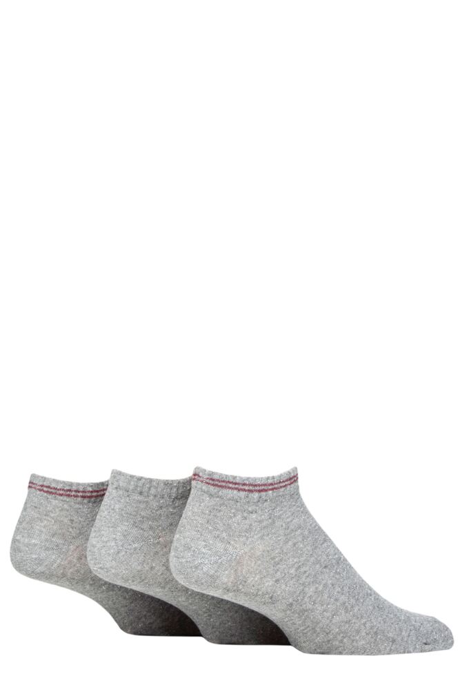 Sockshop TOREMens Recycled Cotton Fashion Sports Trainer Socks 3-Pair