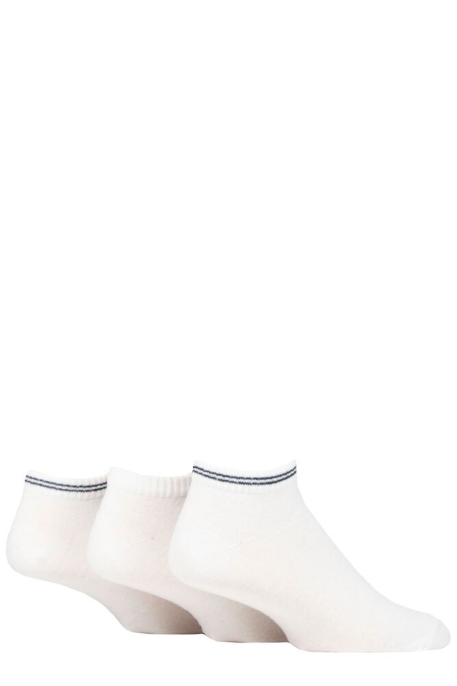 Sockshop TOREMens Recycled Cotton Fashion Sports Trainer Socks 3-Pair