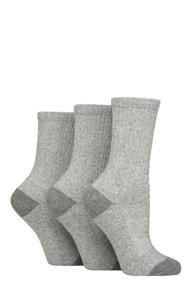 Sockshop TOREWomen's 100% Recycled Plain Cotton Boot Socks – 3 Pair