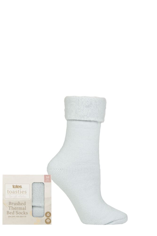 Sockshop TotesWomens Brushed Thermal Bed Socks Gift Box