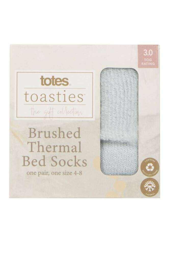 sockshop TotesWomens Brushed Thermal Bed Socks Gift Box