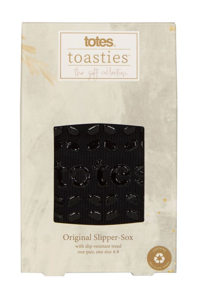 sockshop TotesWomens Original Slipper Socks with Grip Gift Box