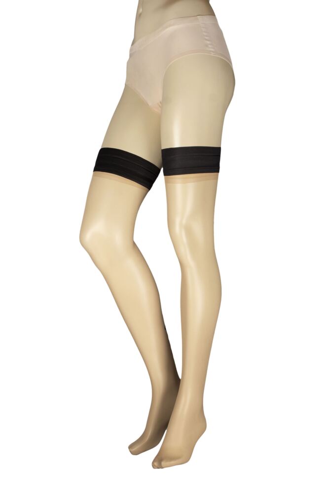 Sockshop TrasparenzeWomens Antares Love Backseam Hold Ups
