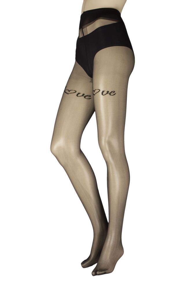 Sockshop TrasparenzeWomens Antares Love Backseam Tights