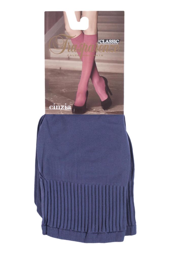 sockshop TrasparenzeWomens Cinzia Microfibre Knee Highs