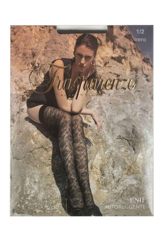 sockshop TrasparenzeWomens Enif Flora Lace Hold Ups