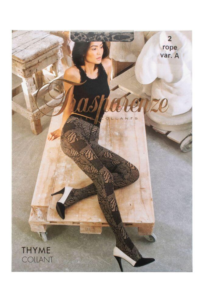 sockshop TrasparenzeWomens Thyme All Over Animal Print Tights