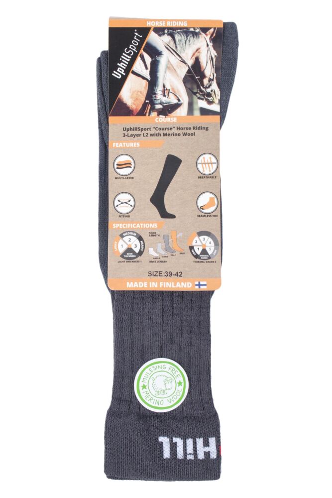 sockshop Uphill SportMens & Womens Bamboo Course Riding 3 Layer L2 Socks
