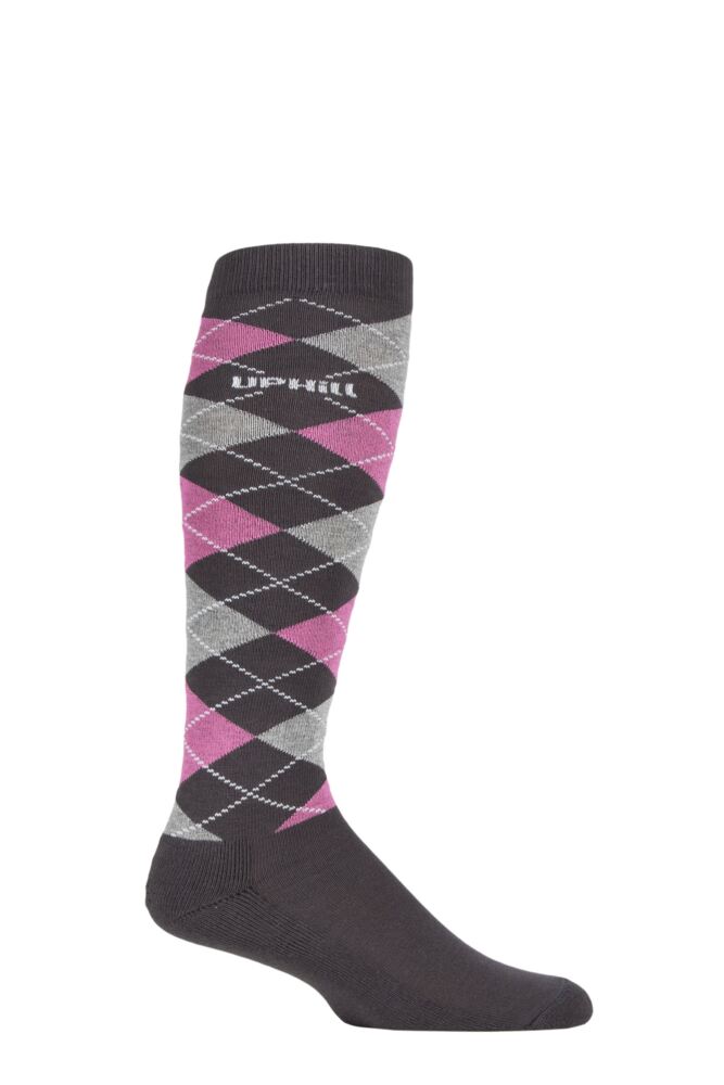 Sockshop Uphill SportMens & Womens Cotton Argyle Equestrian Socks