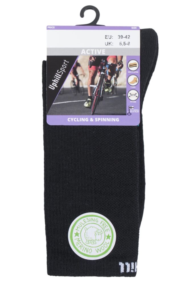 sockshop Uphill SportMens & Womens Merino Wool Cycling Dual Layer Socks