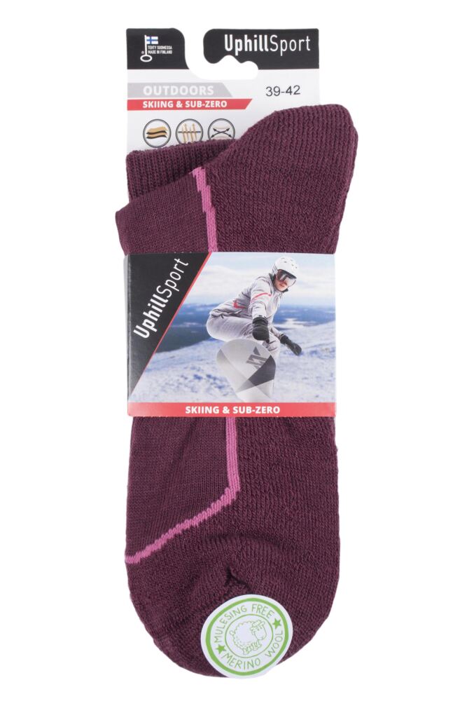sockshop Uphill SportMens & Womens Merino Wool Eno Ski 4 Layer M5 Socks