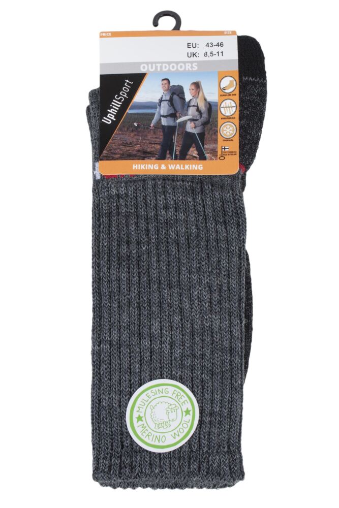 sockshop Uphill SportMens & Womens Merino Wool Extra Cushioned Sports Socks