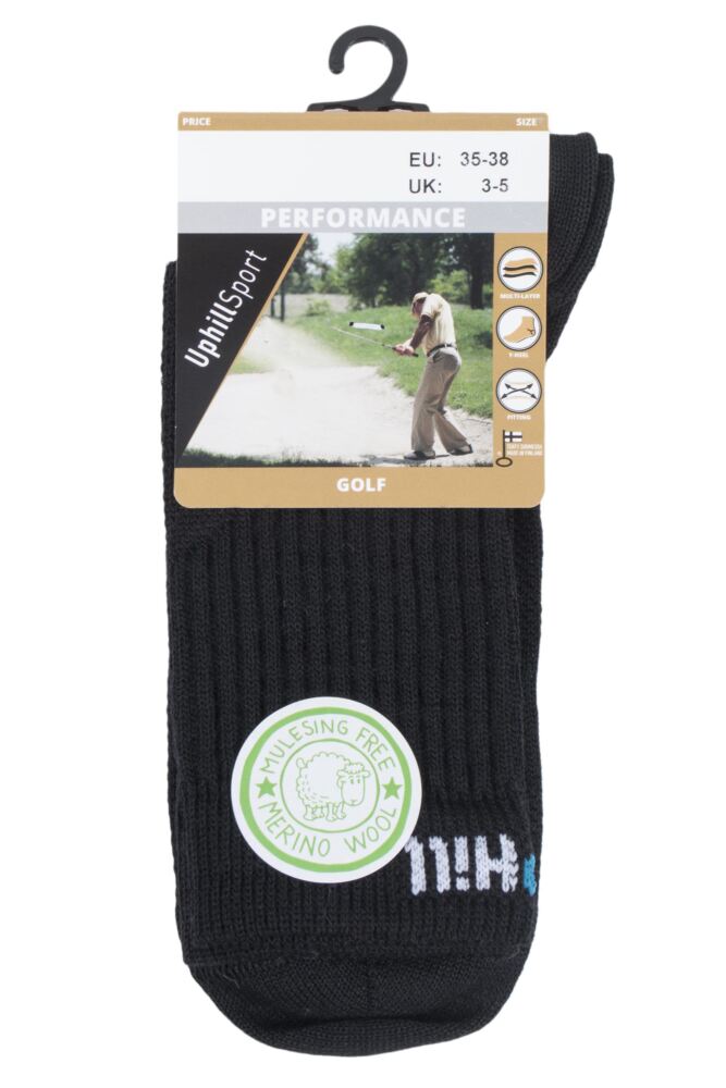 sockshop Uphill SportMens & Womens Merino Wool Golf 3 Layer Socks
