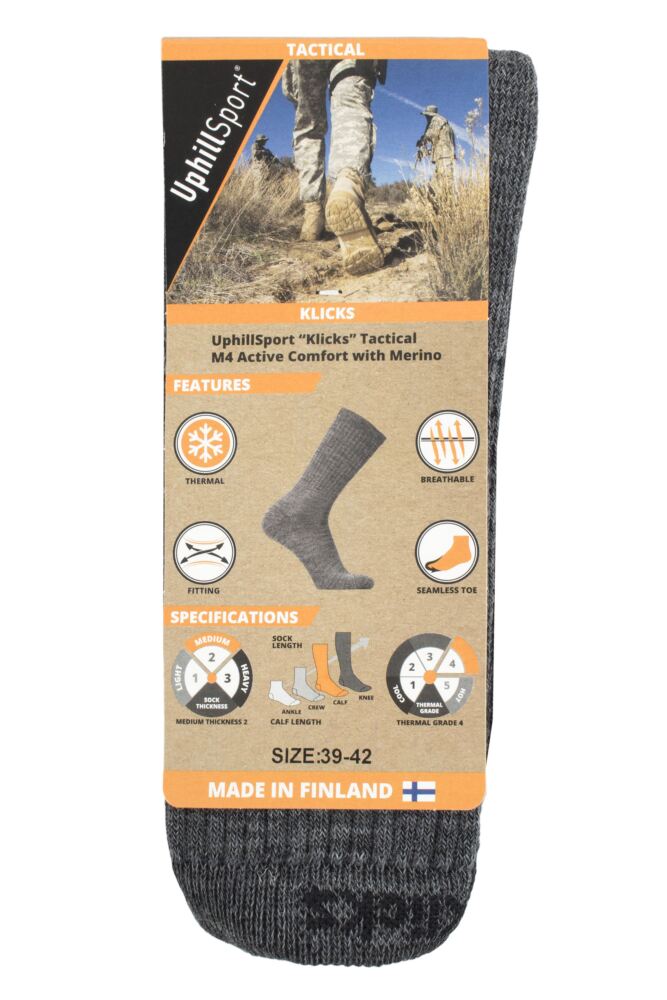 sockshop Uphill SportMens & Womens Merino Wool Klicks M4 Active Socks