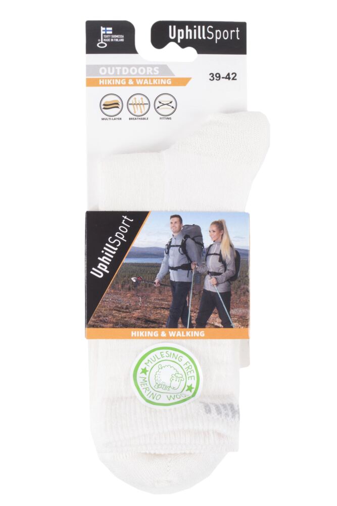 sockshop Uphill SportMens & Womens Merino Wool Teijo Hiking 3 Layer L3 Socks