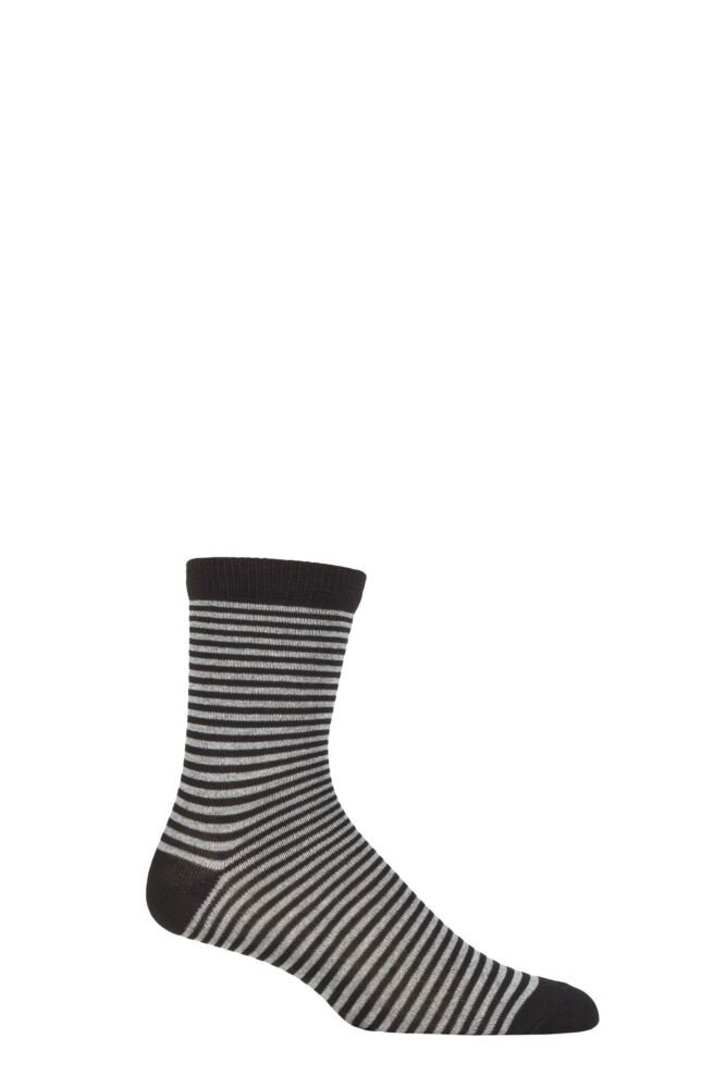 Sockshop Uphill SportMens & Womens Upcycled Cotton Taata Striped Socks