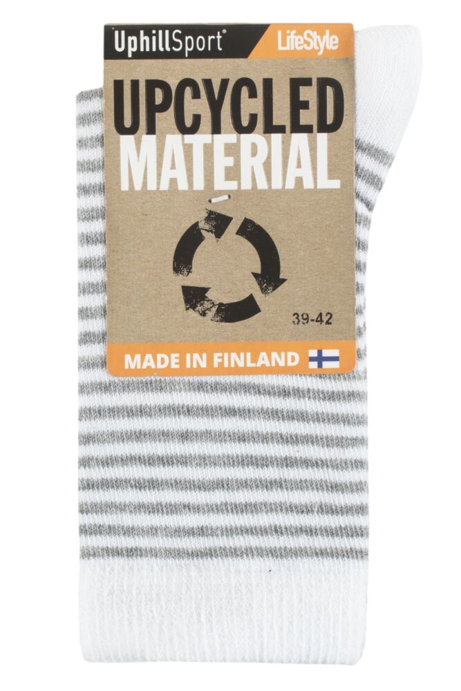 sockshop Uphill SportMens & Womens Upcycled Cotton Taata Striped Socks