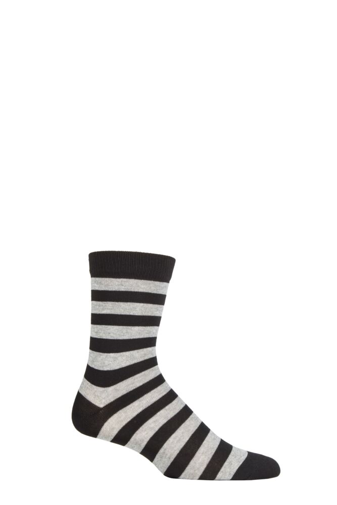 Sockshop Uphill SportMens & WomensUpcycled Cotton Sanki Striped Socks