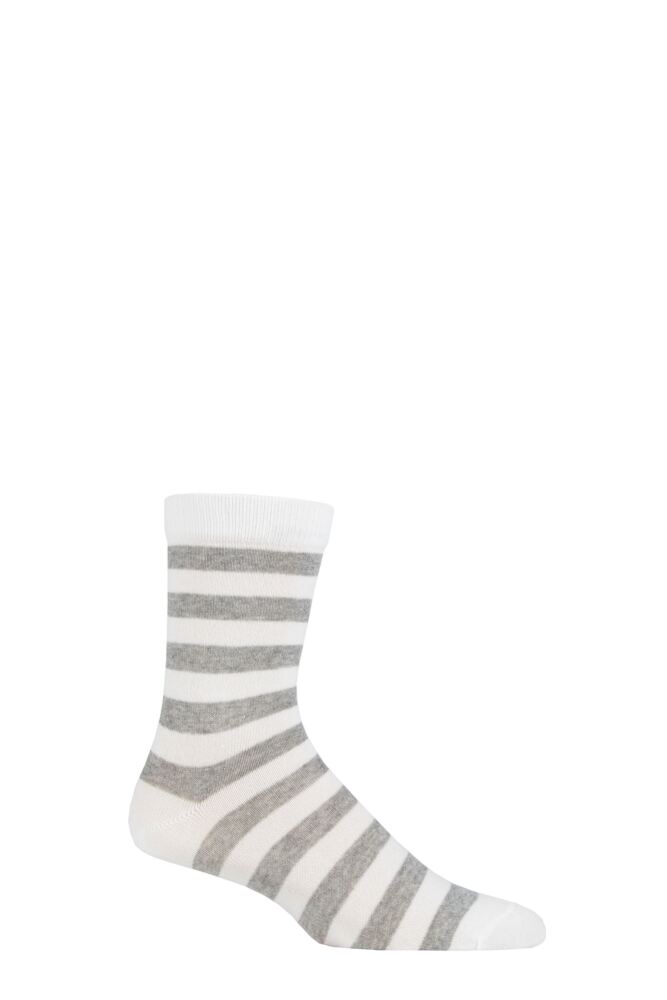 Sockshop Uphill SportMens & WomensUpcycled Cotton Sanki Striped Socks