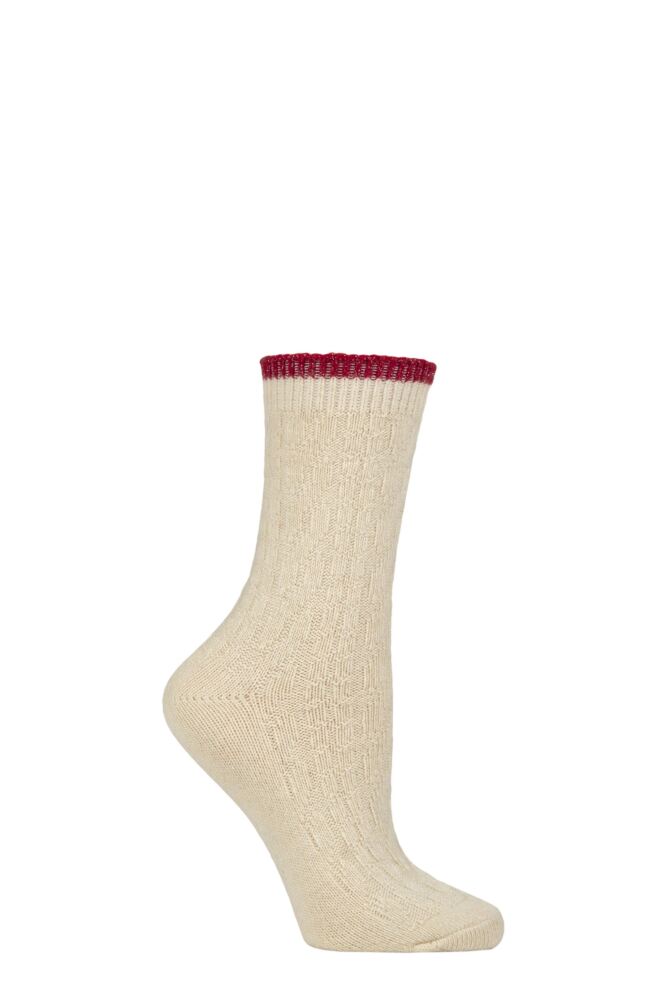 Sockshop WildfeetWomen's Cashmere & Wool Blend Socks – 1 Pair