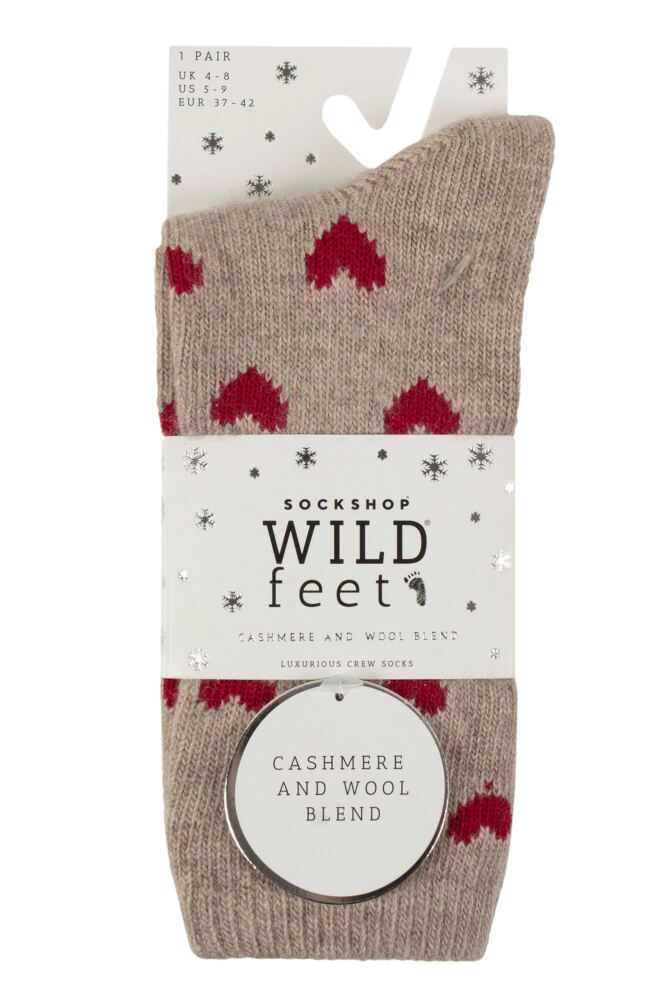 sockshop WildfeetWomen's Cashmere & Wool Blend Socks – 1 Pair