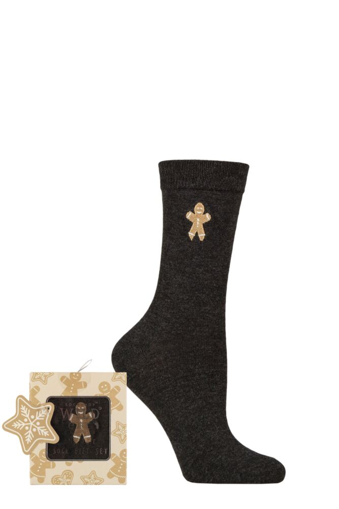 Sockshop WildfeetWomens Bamboo Christmas Socks Gift Box