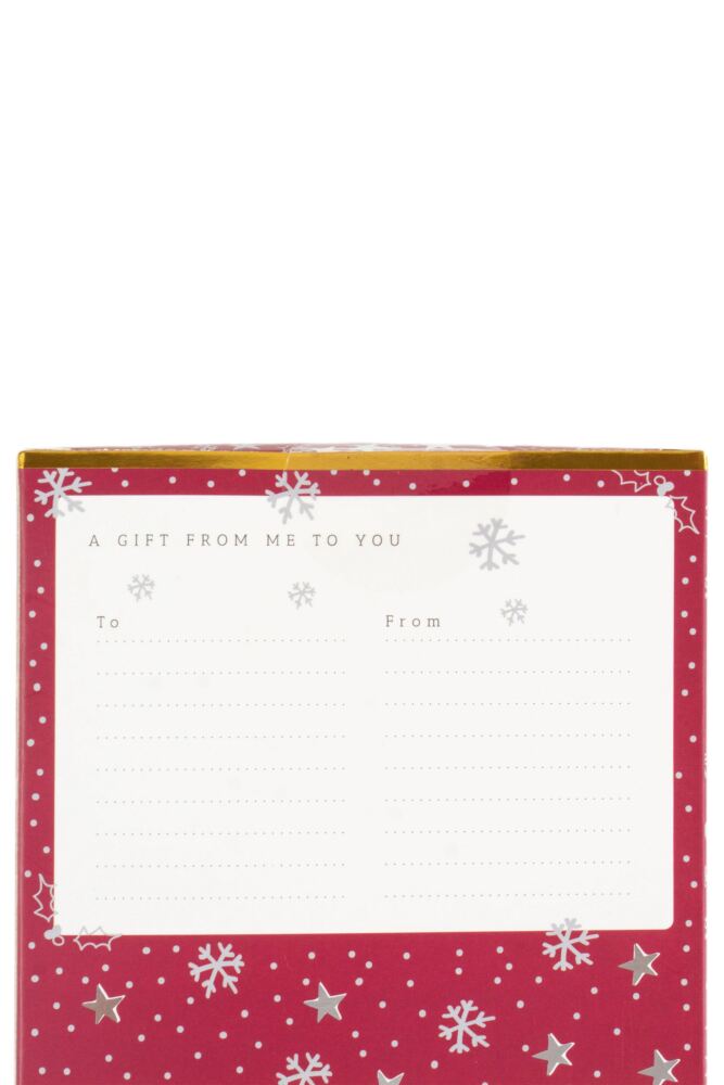 Sockshop WildfeetWomens Christmas Popcorn Bed Socks Gift Box