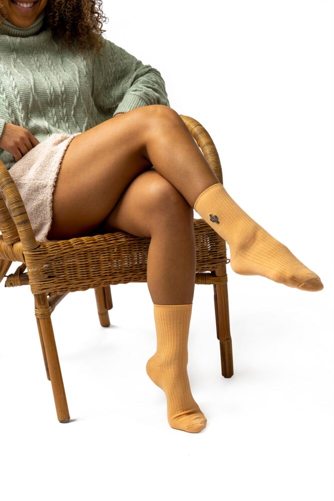 Sockshop WildfeetWomens Cotton Embroidered Ribbed Socks 3-Pair
