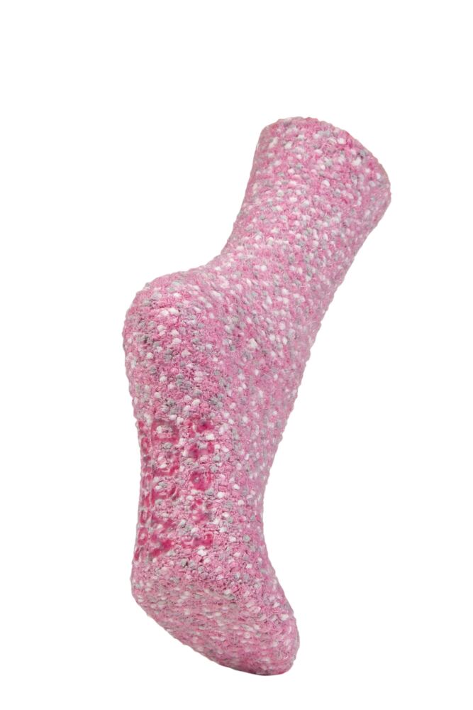 Sockshop WildfeetWomens Sparkle Popcorn Lounge Socks 2-Pair