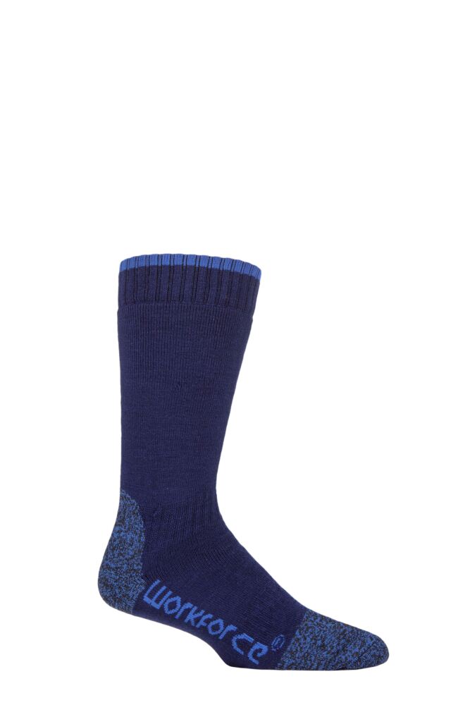 Sockshop WorkforceMens Calf Length Steel Safety Socks
