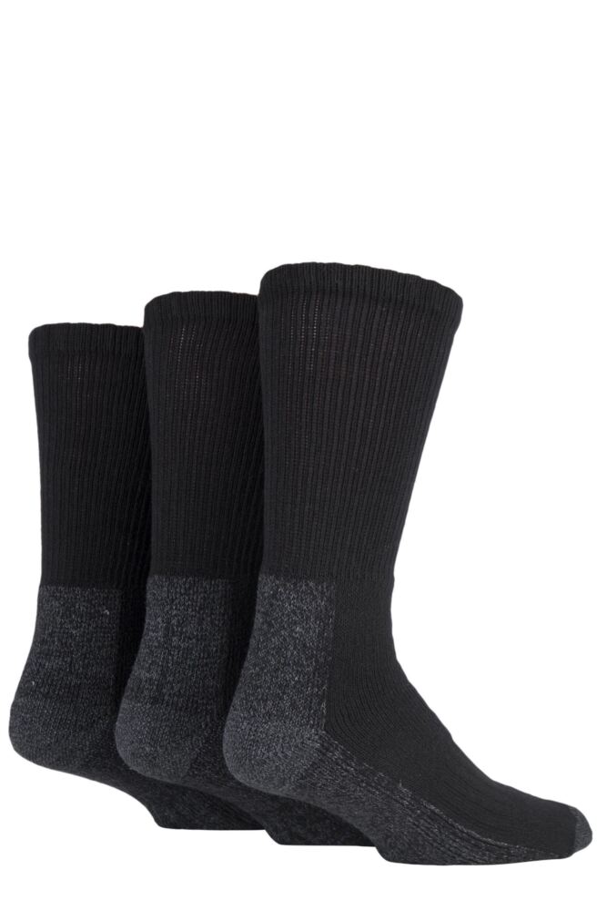 Sockshop WorkforceMens Cotton Safety Boot Socks 3-Pair