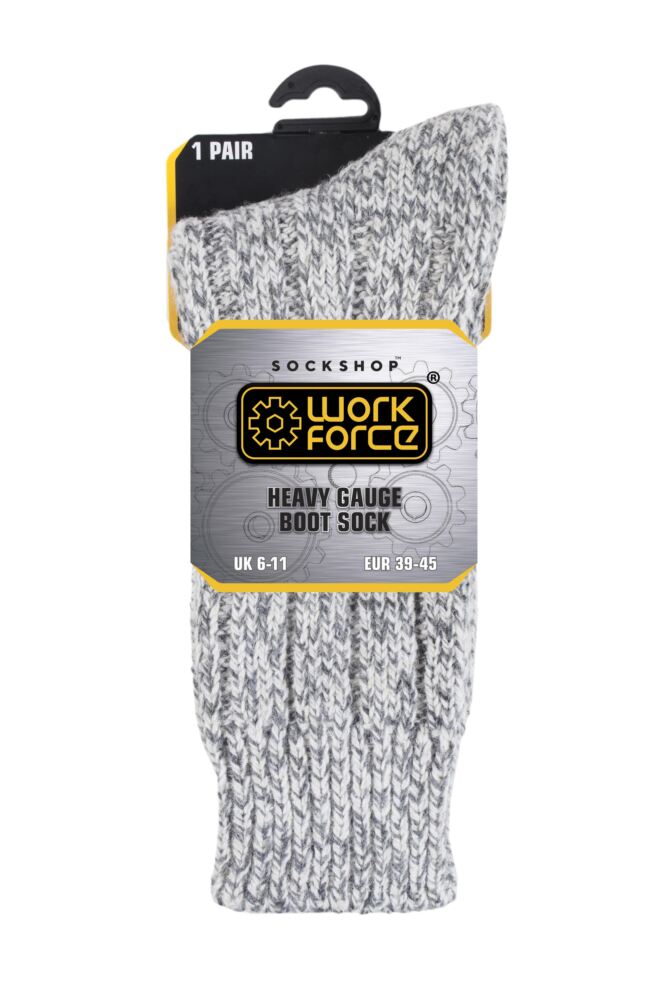 sockshop WorkforceMens Wool Heavy Walking Boot Socks