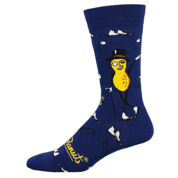 socksmith Planters Cotton Crew They Call Me Mr. Peanut