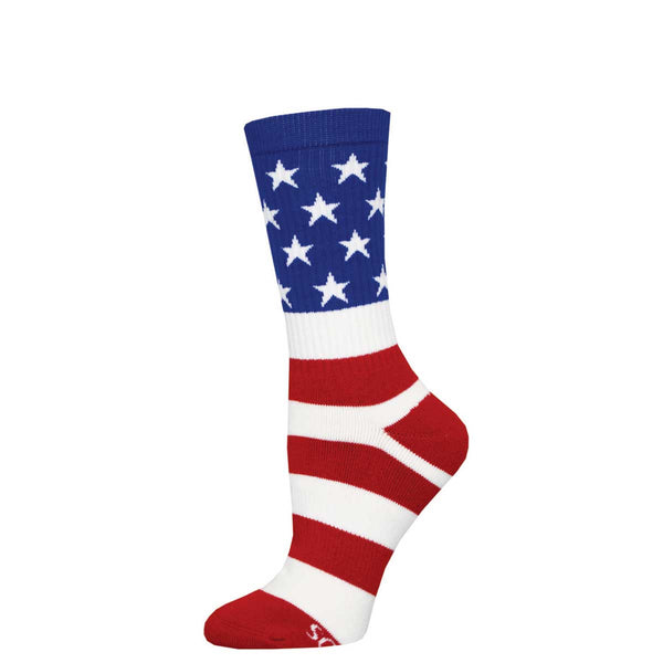 socksmith Active Crew Old Glory