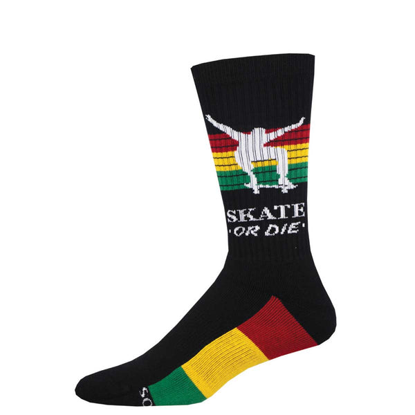 socksmith Active Crew Skate Or Die