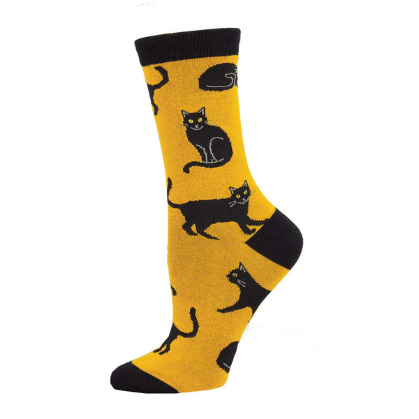socksmith Bamboo Black Cat