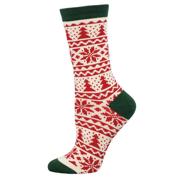 socksmith Bamboo Christmas Fair Isle
