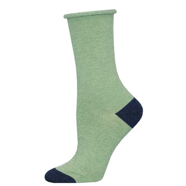 Socksmith Bamboo Contrast Heel Toe