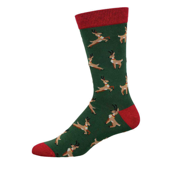 socksmith Bamboo Leaping Reindeer