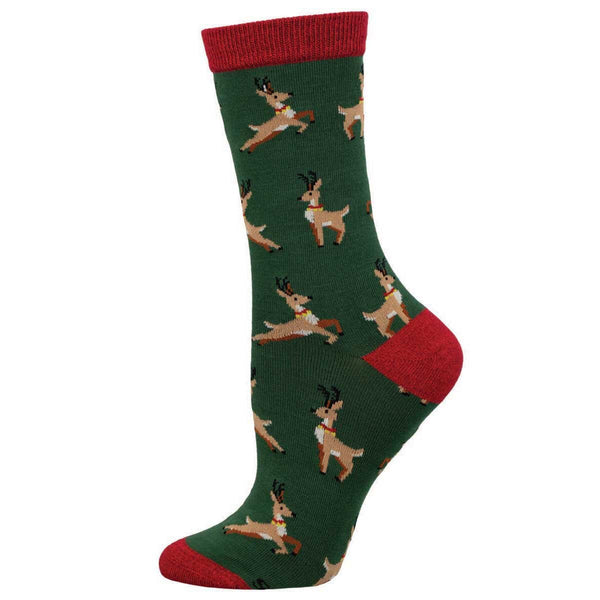 socksmith Bamboo Leaping Reindeer