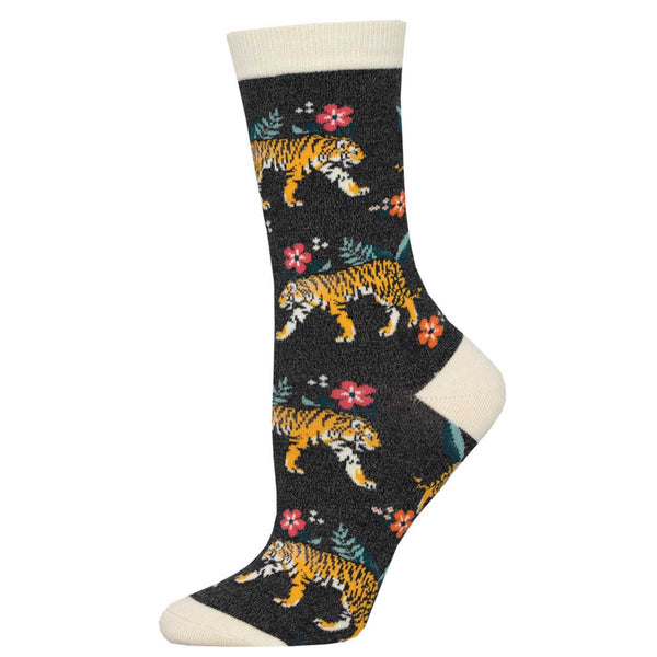 socksmith Bamboo Tiger Floral