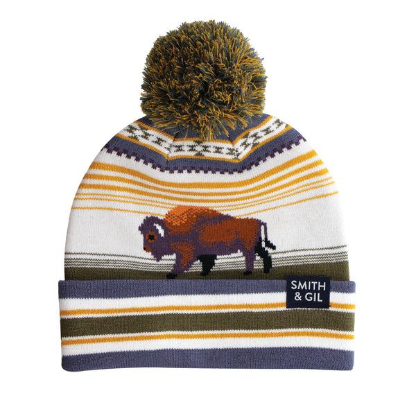 socksmith Beanie Bison In The Tundra