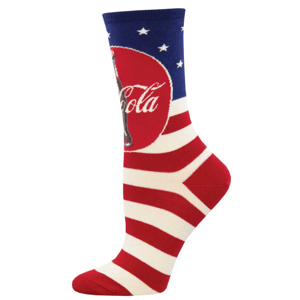 socksmith Coca-Cola Cotton Crew Americana