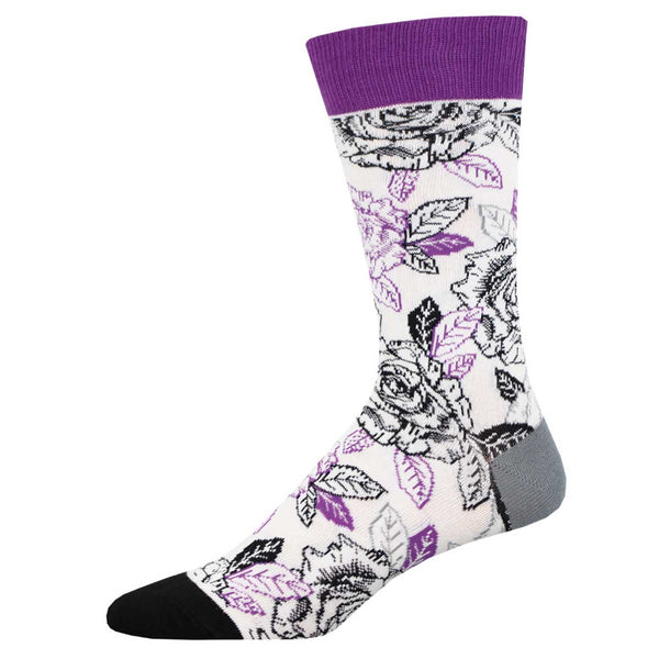 socksmith Cotton Crew Ace Roses