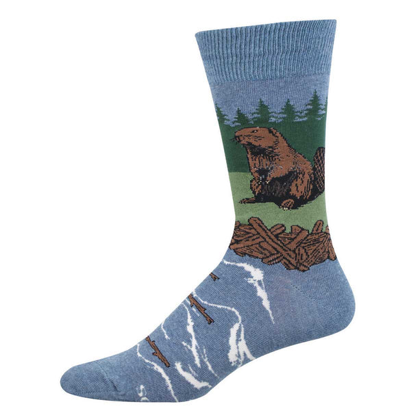 socksmith Cotton Crew Beaver