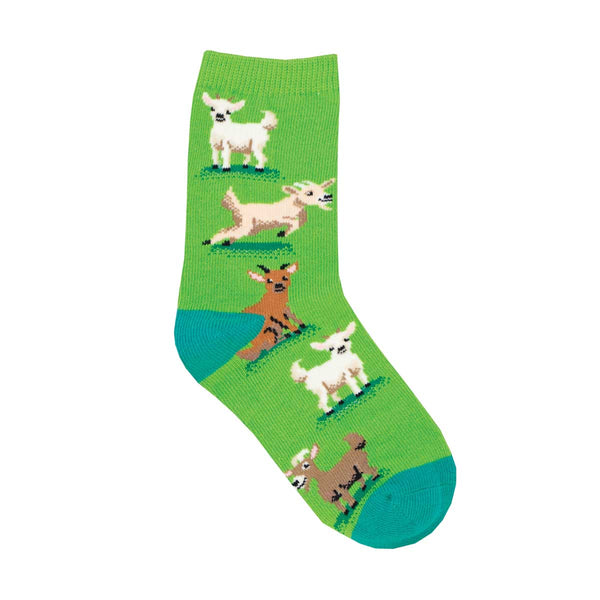 socksmith Cotton Crew Billy Goats