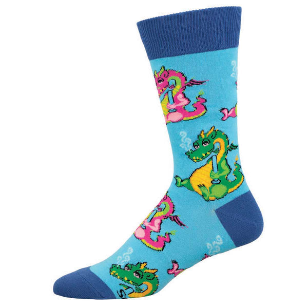 socksmith Cotton Crew Blowing Smoke