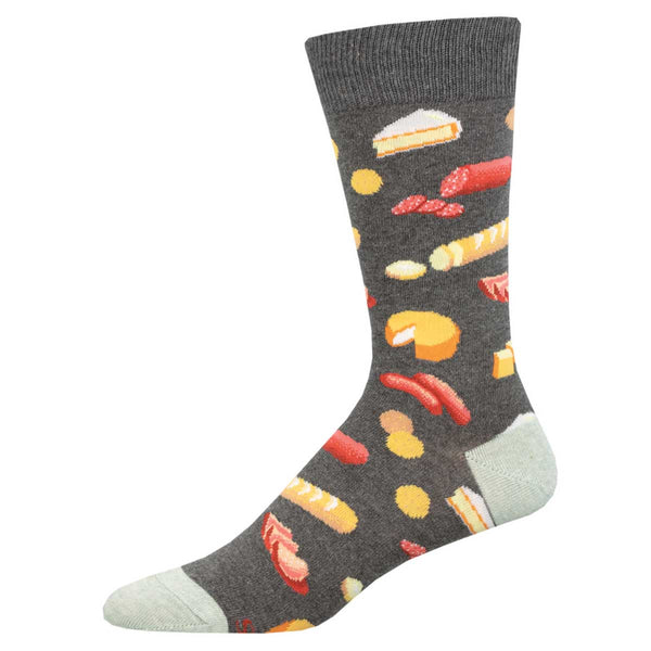 socksmith Cotton Crew Charcuterie