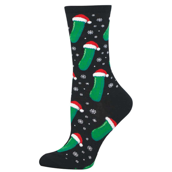 socksmith Cotton Crew Christmas Pickle