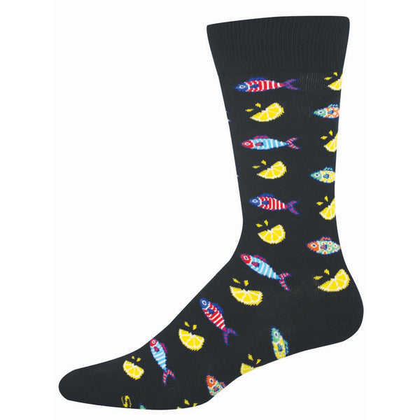 socksmith Cotton Crew Colorful Fishes